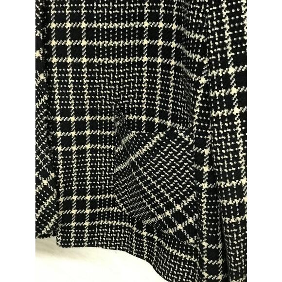 Zara plaid checkered jacket with back pleat size XS - Picture 14 of 14